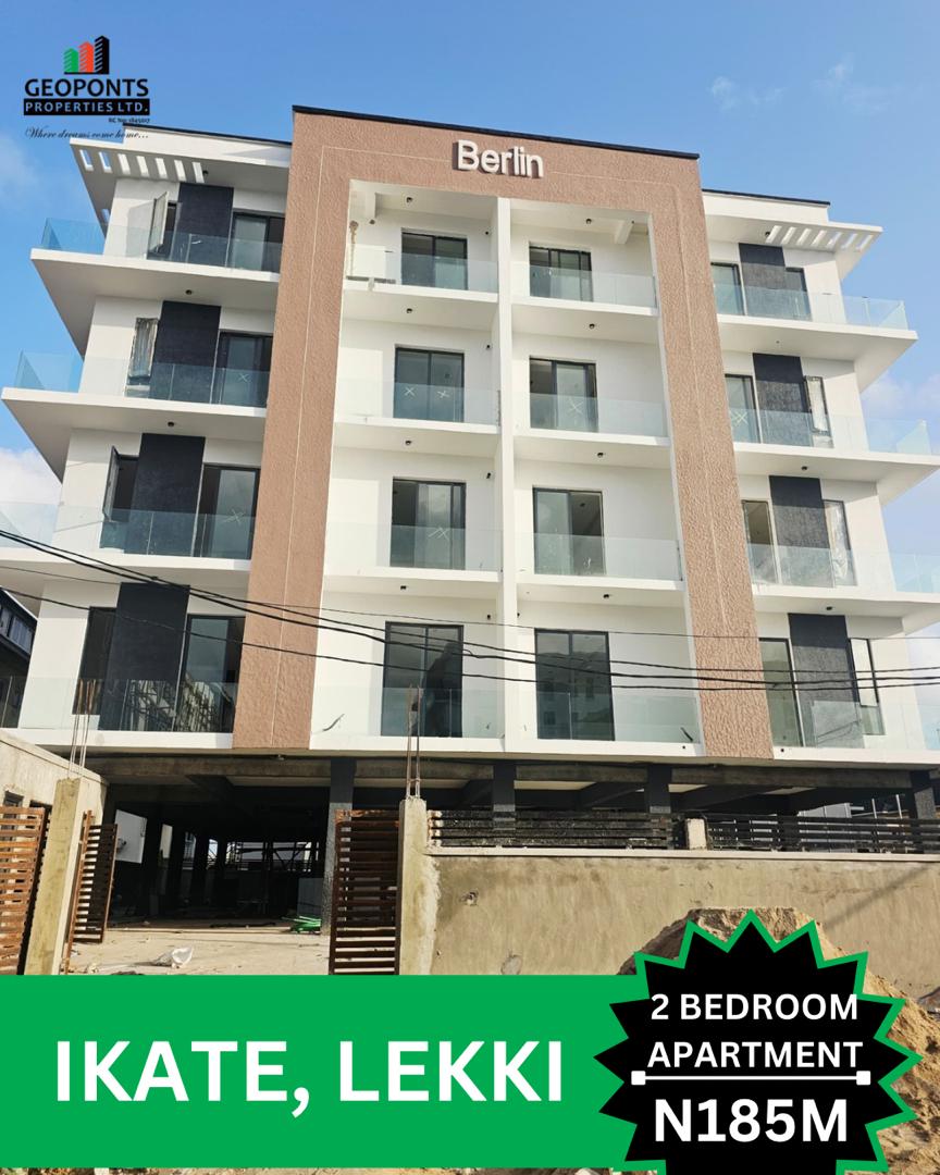 2 Bedroom Apartment in Ikate, Lekki suitable for Shortlet Investment