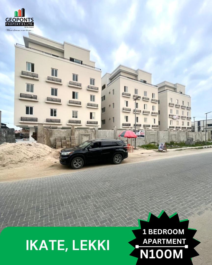 1,2 and 3 Bedroom Apartments Suitable for Shortlet Investment in Ikate, Lekki.